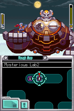 Screenshot of Mega Man ZX Advent (Nintendo DS, 2007) - MobyGames