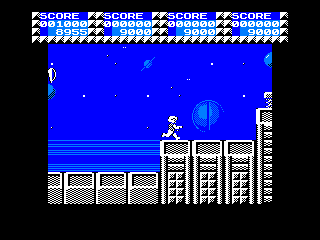 Quartet (Amstrad CPC) screenshot: The beginning