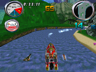 Screenshot of Hydro Thunder (PlayStation, 1999) - MobyGames