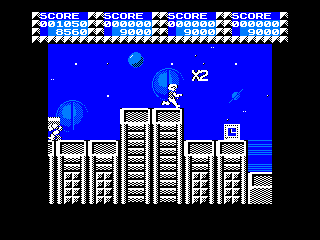 Quartet (Amstrad CPC) screenshot: Score multiplier