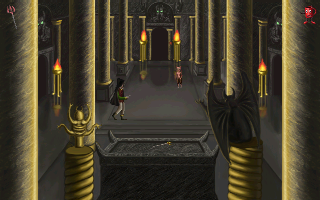 Quest for Yrolg (Windows) screenshot: The dark temple
