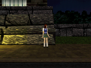 Moonlight Syndrome (PlayStation) screenshot: ...and now the same with in-game graphics