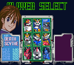 Screenshot of Shin Kidō Senki Gundam Wing Endless Duel (SNES, 1996