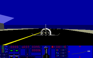 E.S.S. (Atari ST) screenshot: Landing
