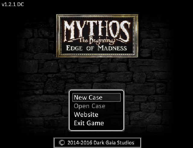 Mythos: The Beginning - Director's Cut (Windows) screenshot: Title screen