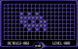 Eoroid Professional (Commodore 16, Plus/4) screenshot: Level 8