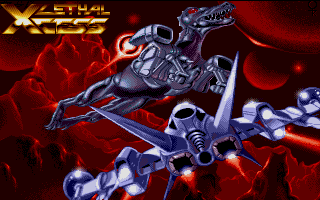 Lethal Xcess: Wings of Death II (Atari ST) screenshot: Loading screen