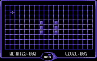 Eoroid Professional (Commodore 16, Plus/4) screenshot: Level 1