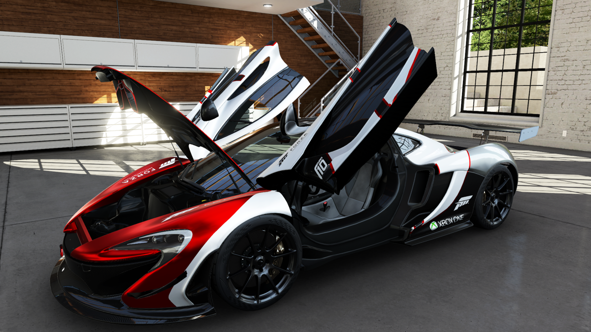 Forza Motorsport 5 (Limited Edition) (Xbox One) screenshot: Exploring the P1 in Forzavista mode.
