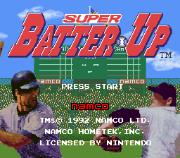 Batter up!