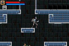 X-Men: The Official Game (Game Boy Advance) screenshot: A maze-like stage