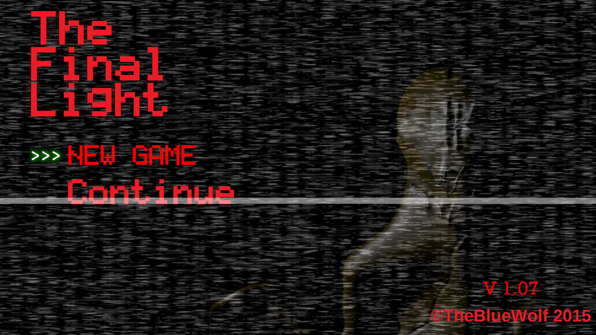 The Final Light (Windows) screenshot: Title screen