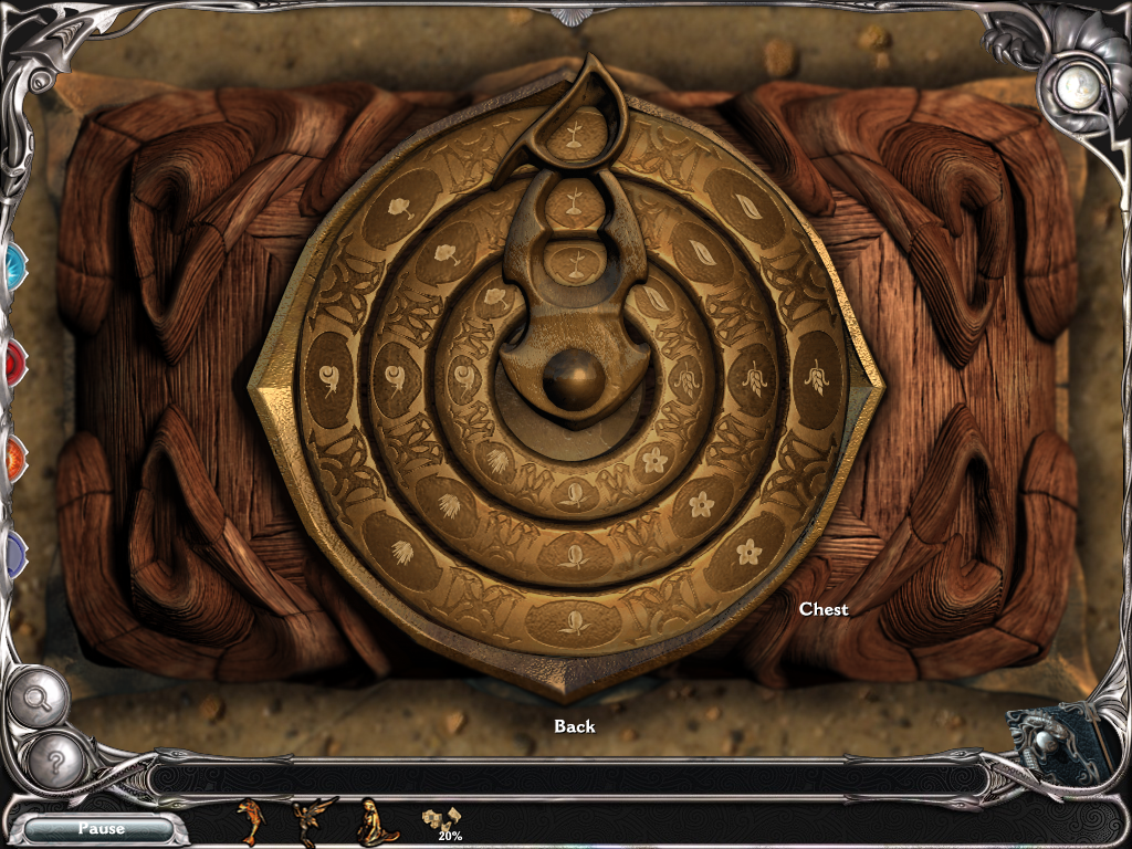 Dream Chronicles: The Book of Water (Windows) screenshot: A combination lock