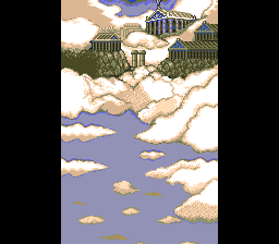 Sylphia (TurboGrafx CD) screenshot: Once upon a time, there was a peaceful city...