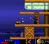 The Mummy (Game Boy Color) screenshot: These dudes are dangerous.