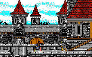 Willow (Atari ST) screenshot: Battle!