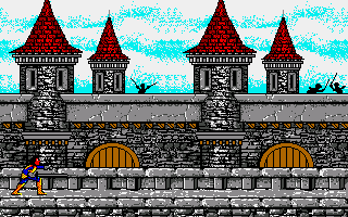 Willow (Amiga) screenshot: Beginning of the battle sequence