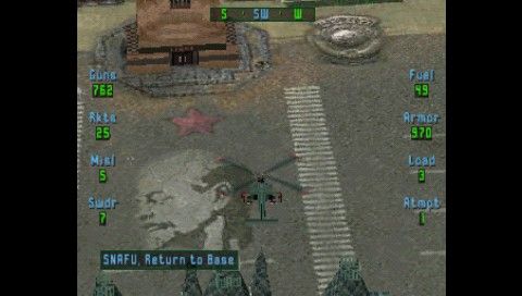 Screenshot Of Soviet Strike (PSP, 1996) - MobyGames