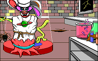 Spooky Kooky Monster Maker (DOS) screenshot: Monster 1