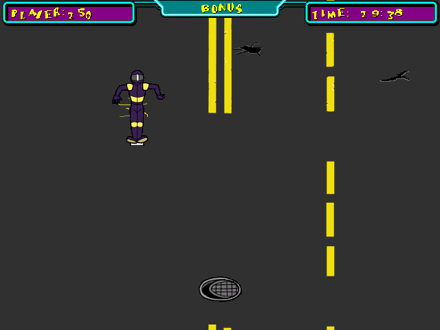 Xtreme Sports Arcade: Summer Edition (Windows) screenshot: Street luge.