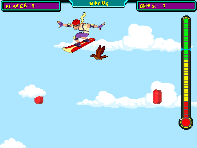 Xtreme Sports Arcade: Summer Edition (Windows) screenshot: Skyboarding.