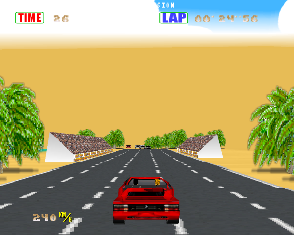 RunOut (Windows) screenshot: 3D scenery