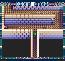 Dragon Knight III (TurboGrafx CD) screenshot: Entering a dungeon