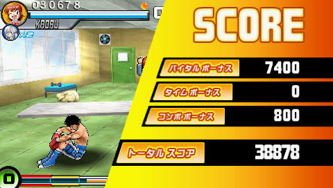 Sunday vs Magazine: Shūketsu! Chōjō Daikessen (PSP) screenshot: Ippo thinks long and hard about his defeat.