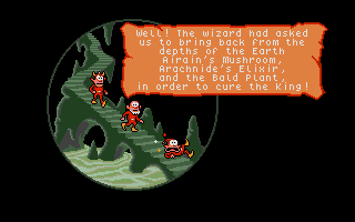 Gobliiins (Atari ST) screenshot: Intermediate screen