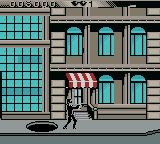 Men in Black: The Series (Game Boy Color) screenshot: Watch out for the manholes.