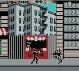 Men in Black: The Series (Game Boy Color) screenshot: Wow, he really wants his copy of Modern Bride!