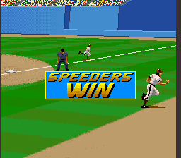 Relief Pitcher (SNES) screenshot: Won a game