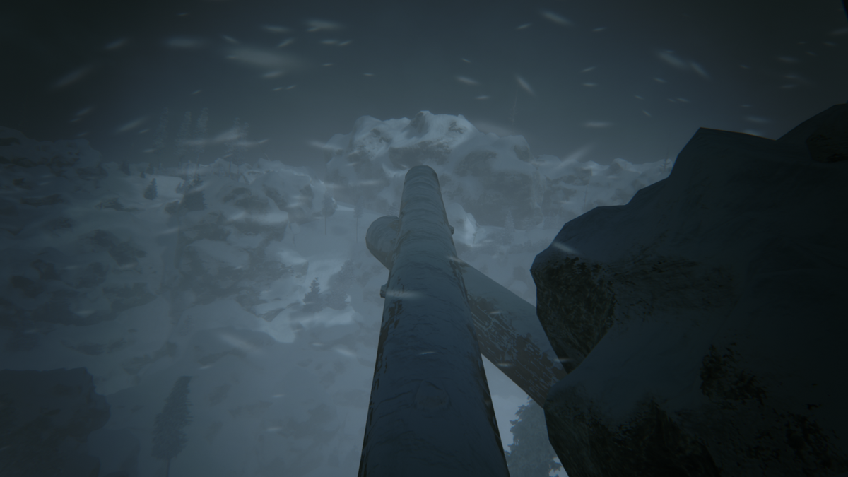 Kholat (Windows) screenshot: Dare walk the plank, son?