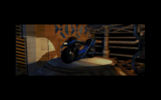 Black Viper (Amiga CD32) screenshot: My new bike.