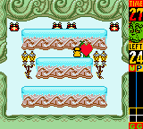 The Grinch (Game Boy Color) screenshot: Grinch has a big heart, I tell you.