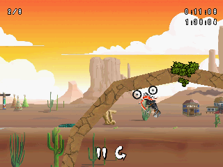 Turbo Grannies (Android) screenshot: One of several loops