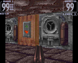 Fears (Amiga CD32) screenshot: I think I should push this button.
