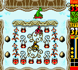 The Grinch (Game Boy Color) screenshot: Scene 4-1. Racing!
