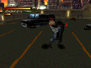Fighting Force (PlayStation) screenshot: That has to hurt