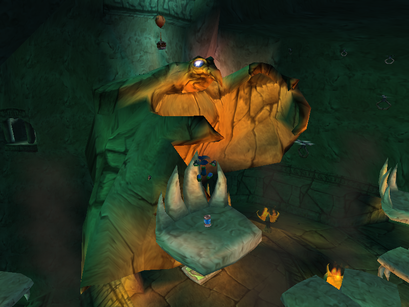 Rayman 3: Hoodlum Havoc (Windows) screenshot: Deeper inside