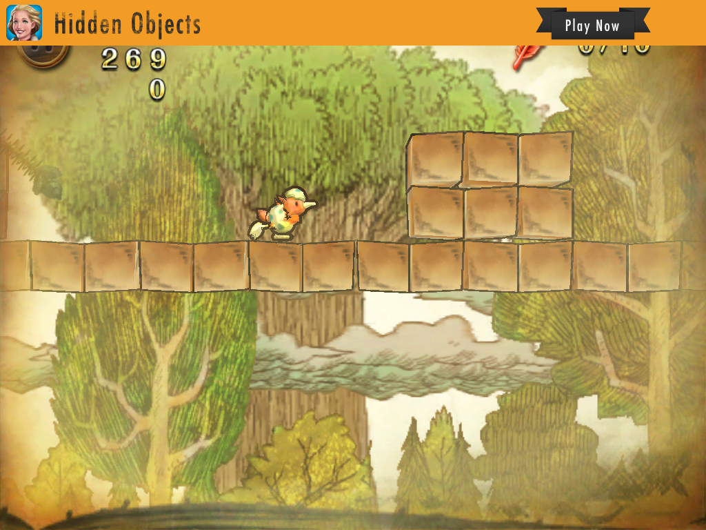 Ivy the Kiwi? (iPad) screenshot: Here is where I have to make Ivy a bridge