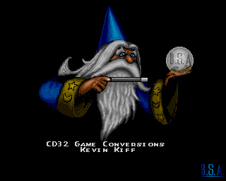 The Big 6 (Amiga CD32) screenshot: Credits screen.