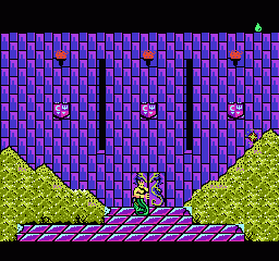 King Neptune's Adventure (NES) screenshot: Searching for the Orb of Goodness