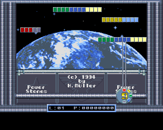 Gamers' Delight (Amiga CD32) screenshot: Powerstones: Level 1.