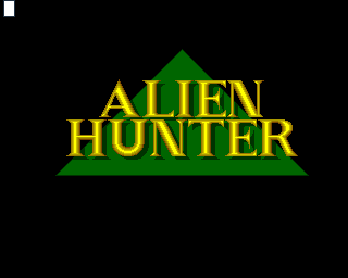 Gamers' Delight (Amiga CD32) screenshot: Alien Hunter: Title screen.
