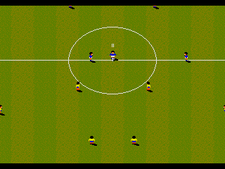 Championship Soccer '94 (SEGA CD) screenshot: Kick off!