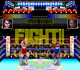 TKO Super Championship Boxing (SNES) screenshot: Fight!