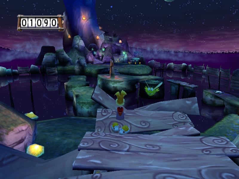 Rayman 3: Hoodlum Havoc (Windows) screenshot: Of to the Fairy Council