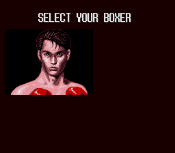 TKO Super Championship Boxing (SNES) screenshot: Select a boxer