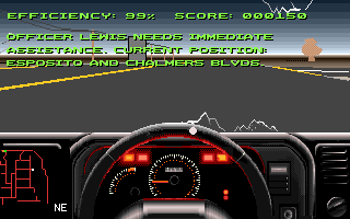 RoboCop 3 (Amiga) screenshot: Officer lewis needs assistance